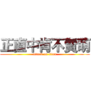 正直中肯不賣萌 (attack on titan)