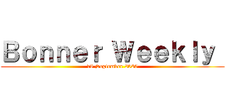 Ｂｏｎｎｅｒ Ｗｅｅｋｌｙ  (18 September 2020)