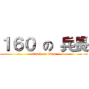 １６０ の 兵長 (attack on titan)