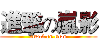 進擊の嵐影 (attack on titan)