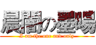 晨闇の墨暘 (I am the one and only)