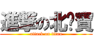 進撃の北嚕寶 (attack on titan)