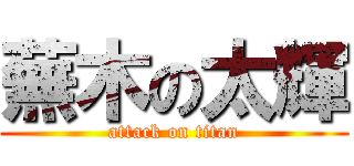 蕪木の太輝 (attack on titan)