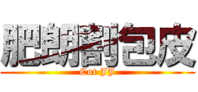 肥朗割包皮 (Cut JJ)