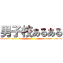 男子校あるある ()