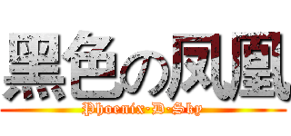 黑色の凤凰 (Phoenix·D·Sky)