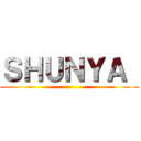 ＳＨＵＮＹＡ  ()