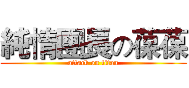 純情團長の葆葆 (attack on titan)