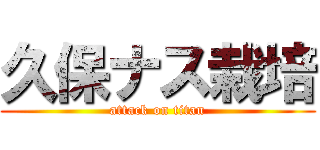 久保ナス栽培 (attack on titan)