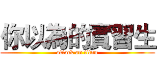 你以為的實習生 (attack on titan)