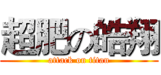 超肥の皓翔 (attack on titan)