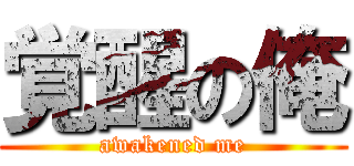 覚醒の俺 (awakened me)