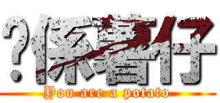 你係薯仔 (You are a potato)