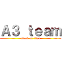 Ａ３ ｔｅａｍ (attack on titan)