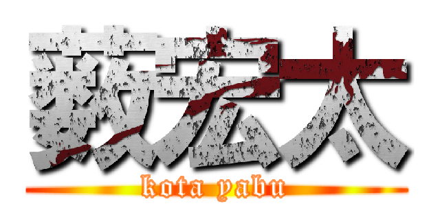 薮宏太 (kota yabu)