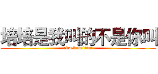 培培是我叫的不是你叫 (attack on titan)
