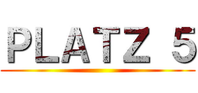 ＰＬＡＴＺ ５ ()