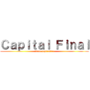 Ｃａｐｉｔａｌ Ｆｉｎａｌ (28 de septiembre)