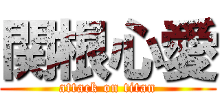 関根心愛 (attack on titan)