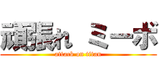 頑張れ ミーボ (attack on titan)