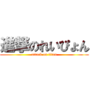 進撃のれいぴょん (attack on titan)