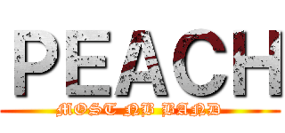ＰＥＡＣＨ (MOST NB BAND)