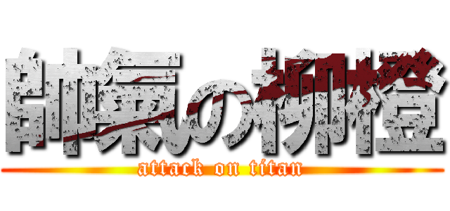 帥氣の柳橙 (attack on titan)