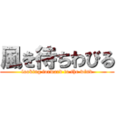 風を待ちわびる (looking forward to the wind)