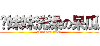 幫妹妹洗澡の呆瓜 (attack on titan)