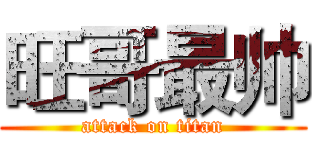 旺哥最帅 (attack on titan)