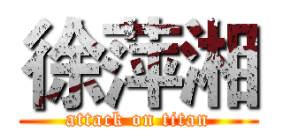 徐萍湘 (attack on titan)