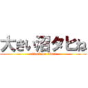 大きい沼タヒね (attack on titan)