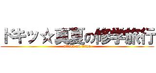 ドキッ☆真夏の修学旅行 (attack on titan)