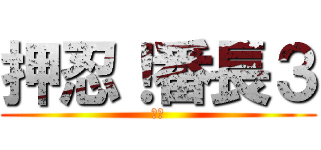 押忍！番長３ (　　)