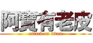 阿寶有老皮 (attack on titan)