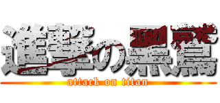 進撃の黑鷲 (attack on titan)