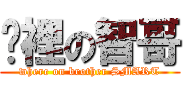 哪裡の智哥 (where on brother SMART)