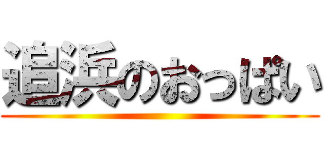 追浜のおっぱい ()