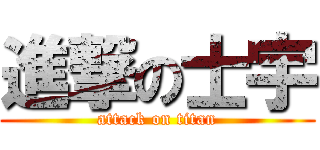 進撃の士宇 (attack on titan)