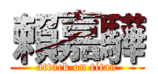 賴嘉驊 (attack on titan)