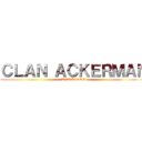 ＣＬＡＮ ＡＣＫＥＲＭＡＮ (WARRIORS)