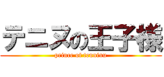 テニヌの王子様 (prince of tenninu)