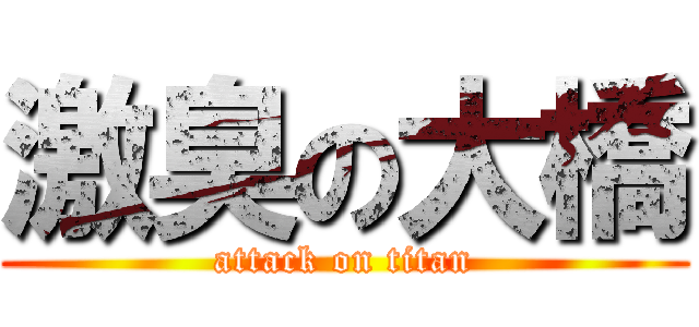 激臭の大橋 (attack on titan)