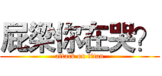 屁梁你在哭？ (attack on titan)