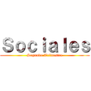 Ｓｏｃｉａｌｅｓ (Segundo Trimestre)