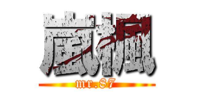 嵐楓 (mr.87)