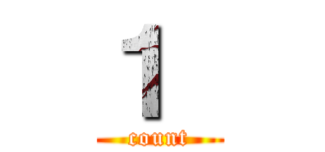 １  (count)