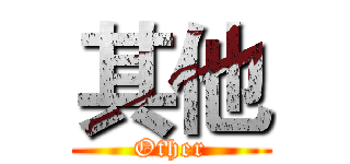 其他 (Other)