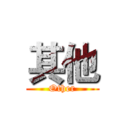 其他 (Other)