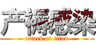 产褥感染 (attack on titan)
